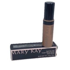 Mary Kay Liquid Lip Color Malted .26 Oz 7.6g Nude Brown Shade Made in USA New